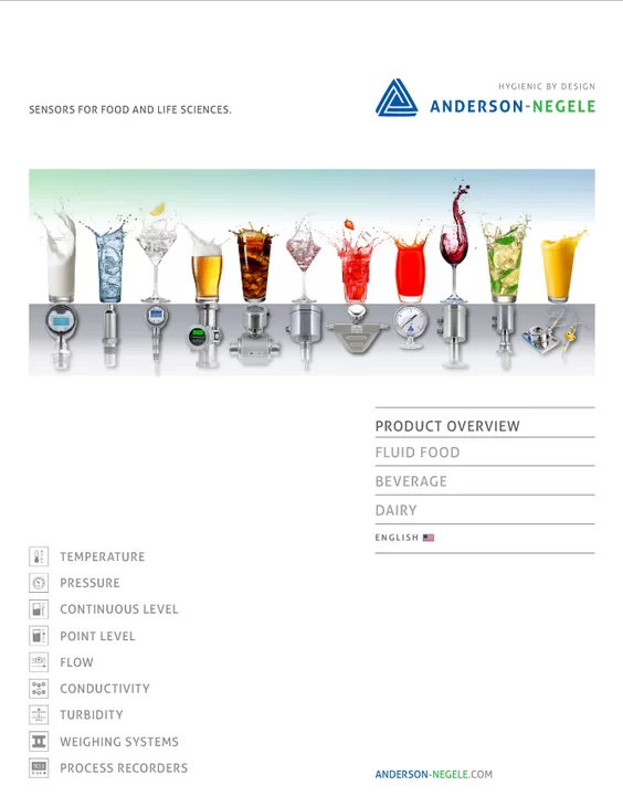 Food, Beverage and Dairy Product Overview (English)